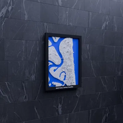 Gold Coast, Surfers Paradise, Australia - Mô hình thu nhỏ 3D