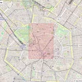 Milano, Brera, Italy - Mô hình 3D mini (Topographic) - Thumbnail 6