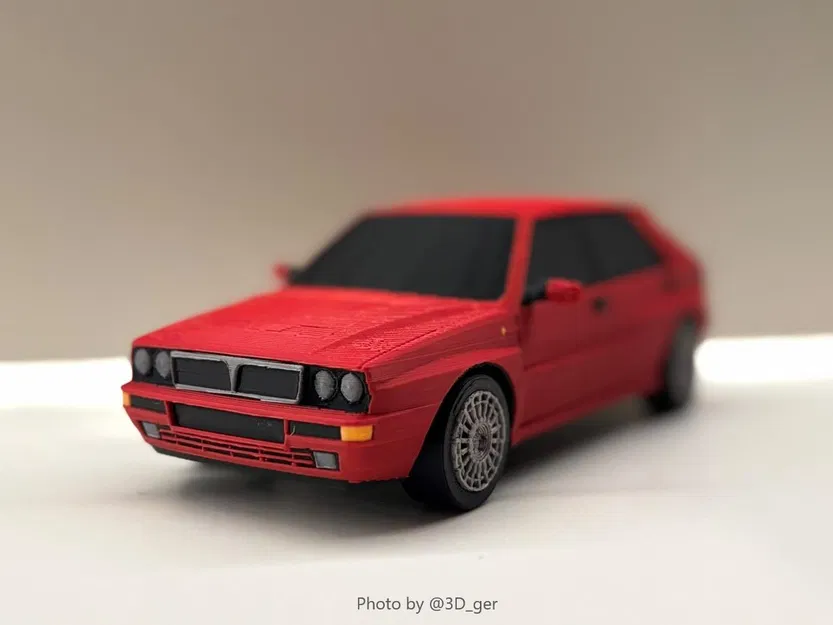 Lancia Delta HF Integrale Evoluzione 2 Kit Card (1:24) - License thương mại - Image 2