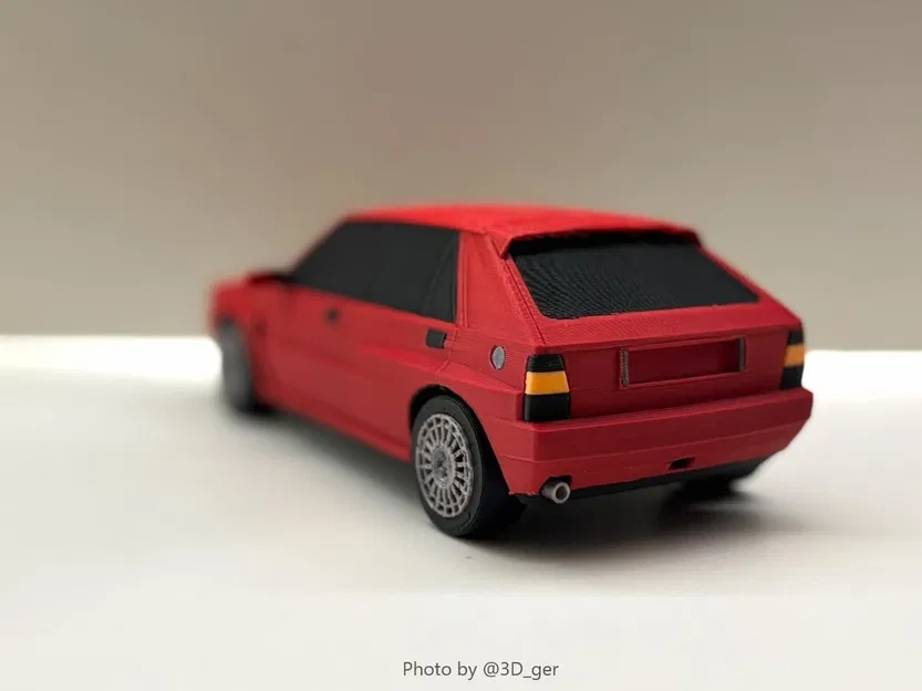 Lancia Delta HF Integrale Evoluzione 2 Kit Card (1:24) - License thương mại - Image 3