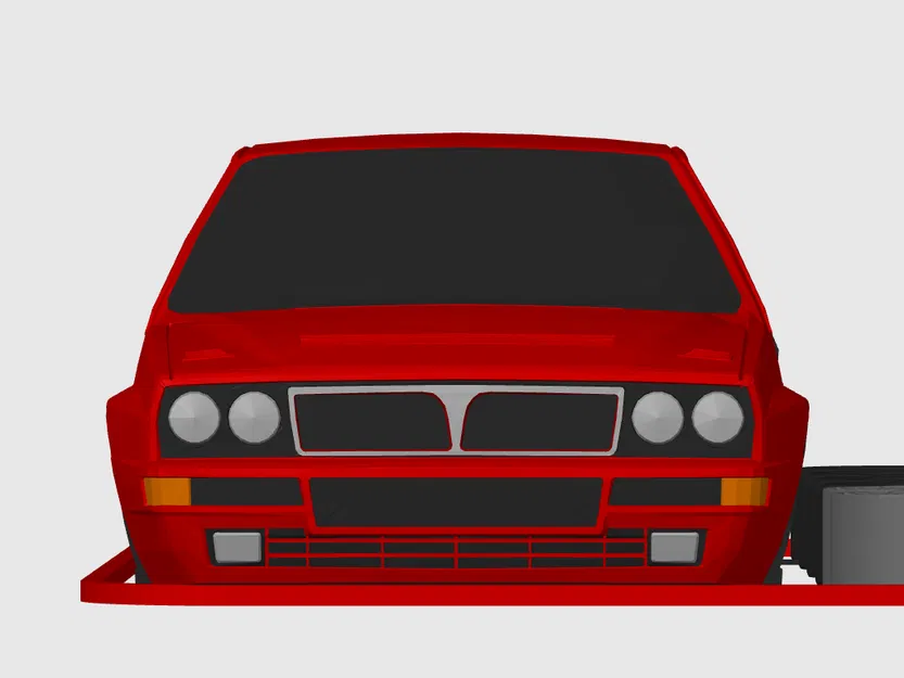 Lancia Delta HF Integrale Evoluzione 2 Kit Card (1:24) - License thương mại - Image 11