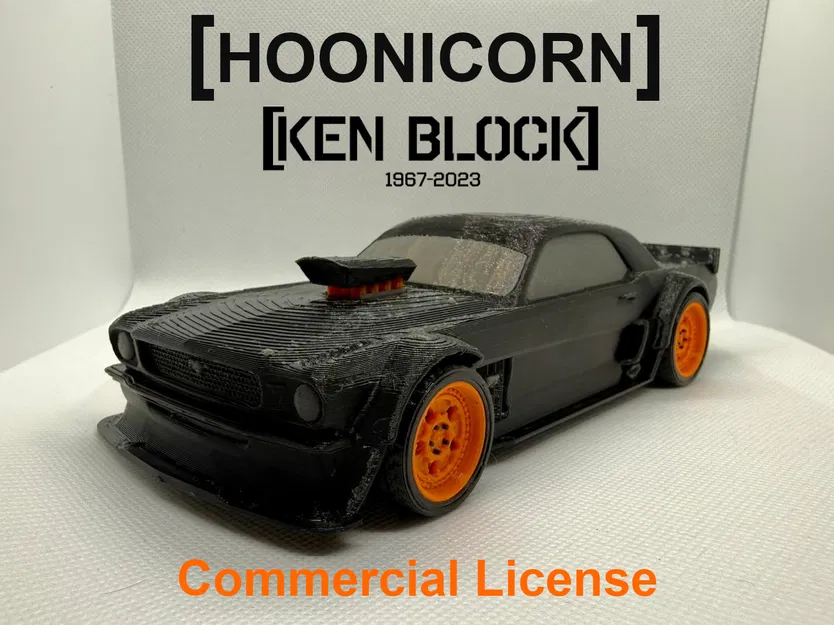 Ford Mustang HOONICORN - License Thương Mại (tỉ lệ 1:24) - Image 1