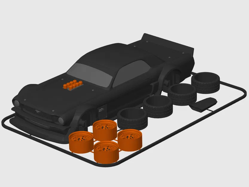 Ford Mustang HOONICORN - License Thương Mại (tỉ lệ 1:24) - Image 10