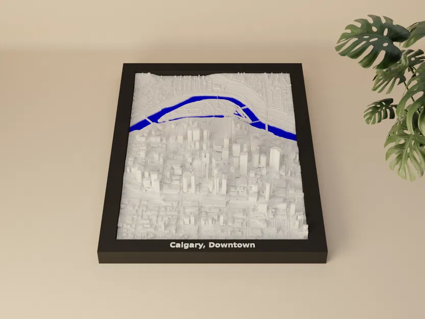 Calgary, Downtown, Canada - 3D Miniature - Image 4