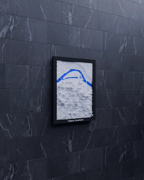 Calgary, Downtown, Canada - 3D Miniature - Image 5