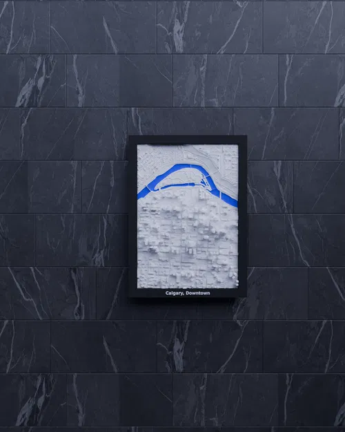 Calgary, Downtown, Canada - 3D Miniature - Image 6