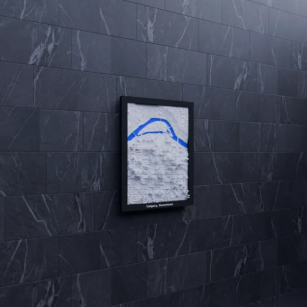 Calgary, Downtown, Canada - 3D Miniature - Image 8