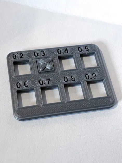 Bài test clearance/tolerance từ 0.2 đến 0.9mm - Image 3