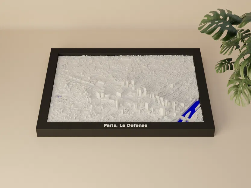 Paris, La Defense, France - 3D Miniature - Image 4