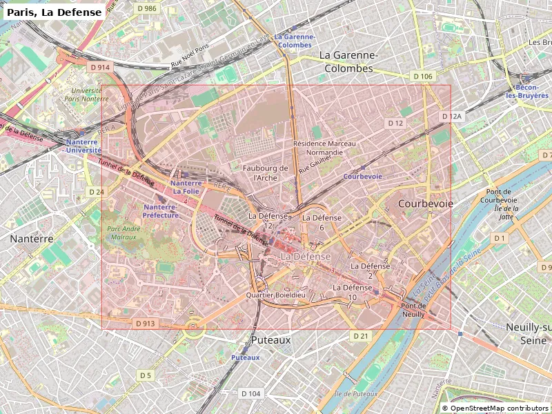 Paris, La Defense, France - 3D Miniature - Image 6