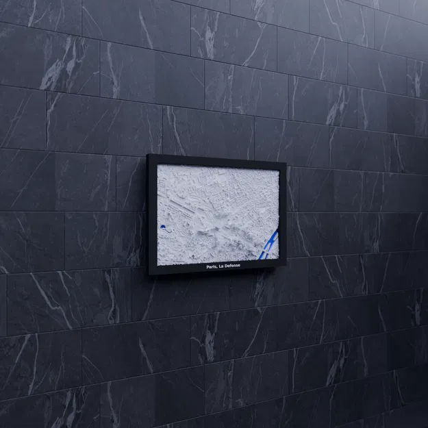 Paris, La Defense, France - 3D Miniature - Image 7