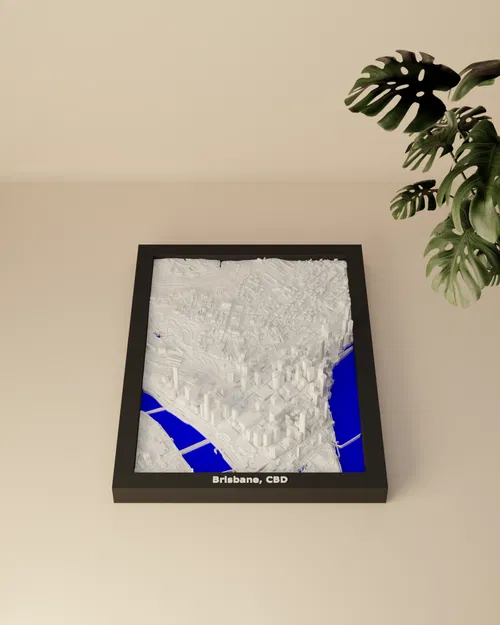 Brisbane, CBD, Australia - Mô hình thu nhỏ 3D - Image 2