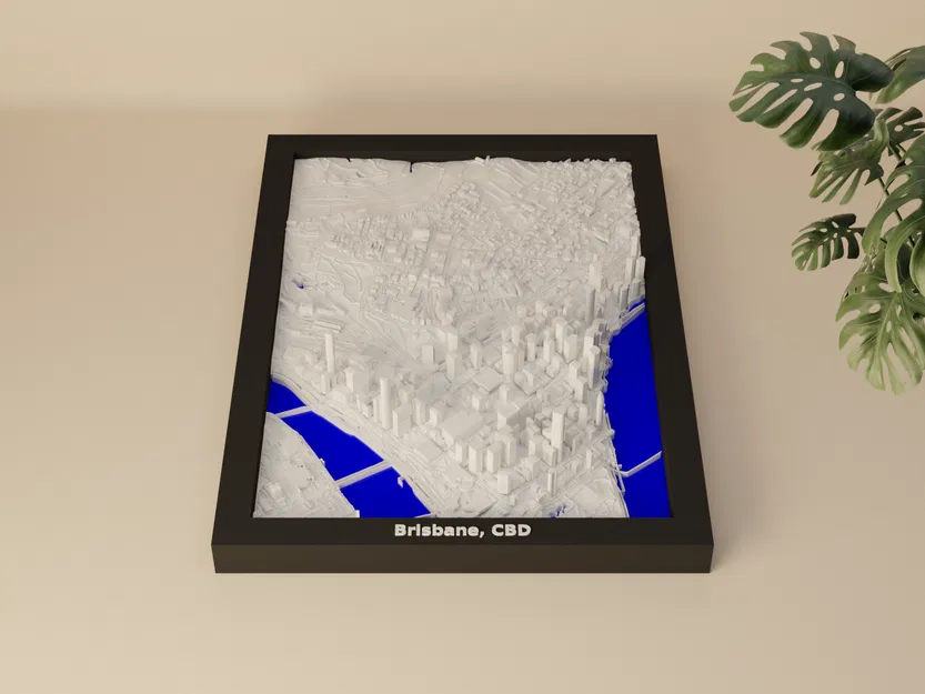 Brisbane, CBD, Australia - Mô hình thu nhỏ 3D - Image 3