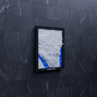 Brisbane, CBD, Australia - Mô hình thu nhỏ 3D