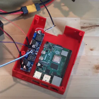 Ender 3 Pro: Vỏ OctoPrint Raspberry Pi 4 (remix)