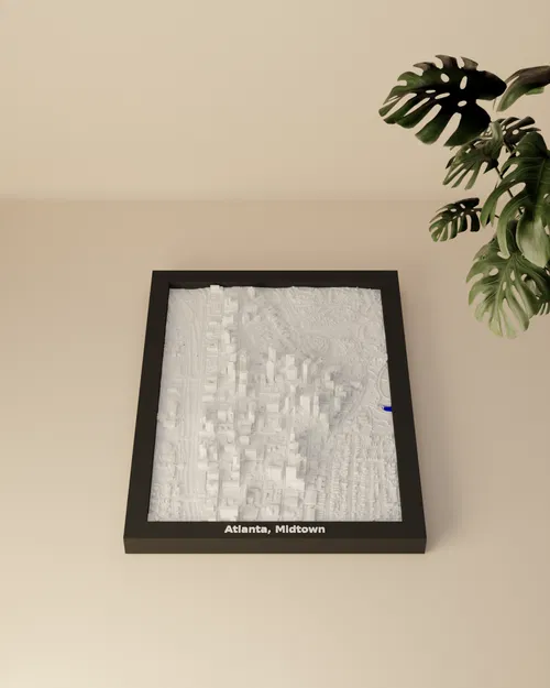 Atlanta, Midtown, Hoa Kỳ - Mô hình thu nhỏ 3D - Image 4