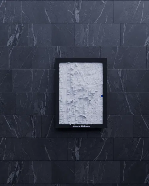 Atlanta, Midtown, Hoa Kỳ - Mô hình thu nhỏ 3D - Image 5