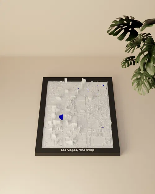 Las Vegas, The Strip, United States - Mô hình thu nhỏ 3D - Image 3