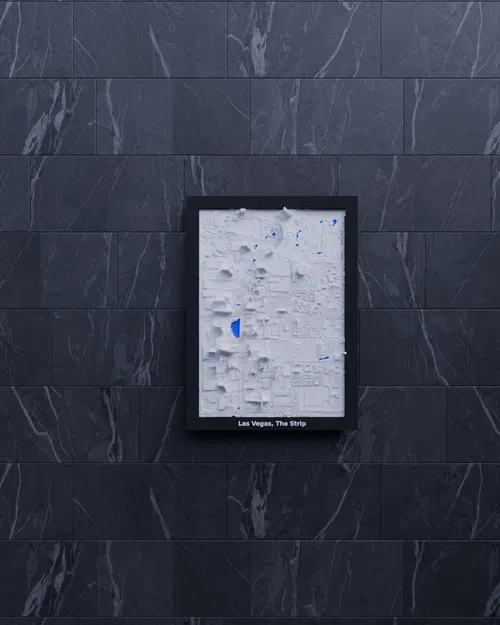 Las Vegas, The Strip, United States - Mô hình thu nhỏ 3D - Image 4