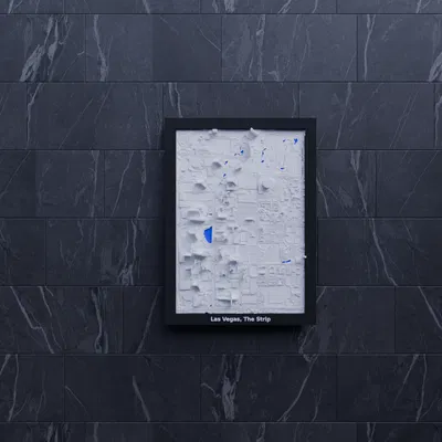 Las Vegas, The Strip, United States - Mô hình thu nhỏ 3D