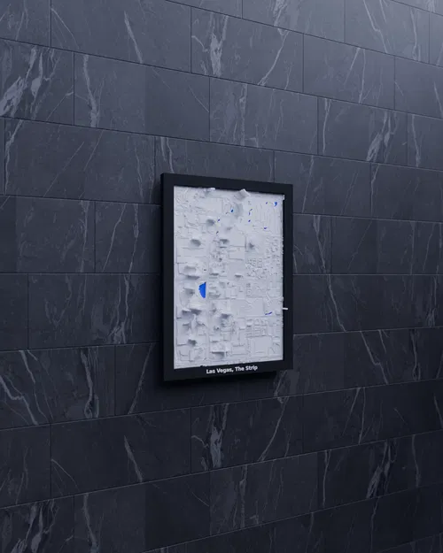 Las Vegas, The Strip, United States - Mô hình thu nhỏ 3D - Image 5