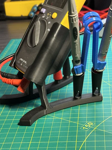 Kệ để đồng hồ Fluke 101 (bản cập nhật) có ngàm giữ que đo - Image 4