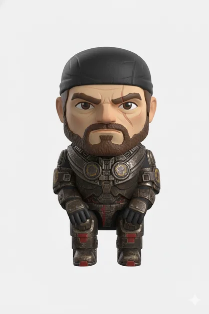 Monitor Biddiez Marcus Fenix Gears Of War 5 - Image 1