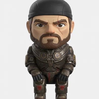 Monitor Biddiez Marcus Fenix Gears Of War 5