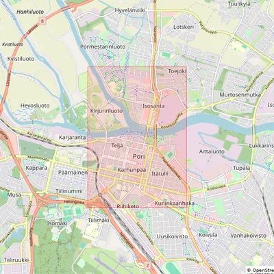 Pori, Phần Lan - Mô hình thu nhỏ 3D