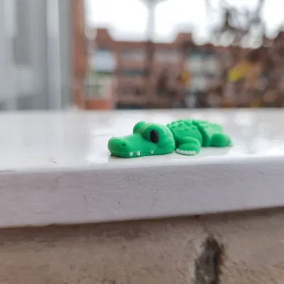 Flexi Toy Alligator – Cá sấu flexi khớp nối siêu dễ in