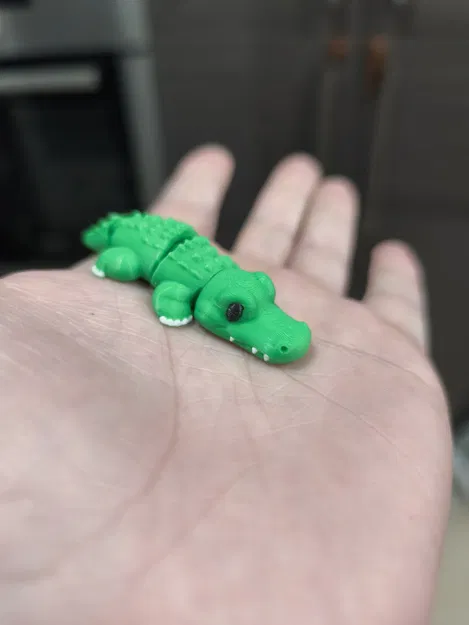 Flexi Toy Alligator – Cá sấu flexi khớp nối siêu dễ in - Image 4