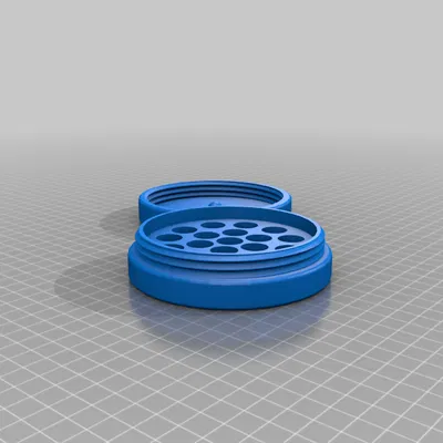 Hộp Đựng Pellet (Pellet Container) Nắp Vặn In 3D