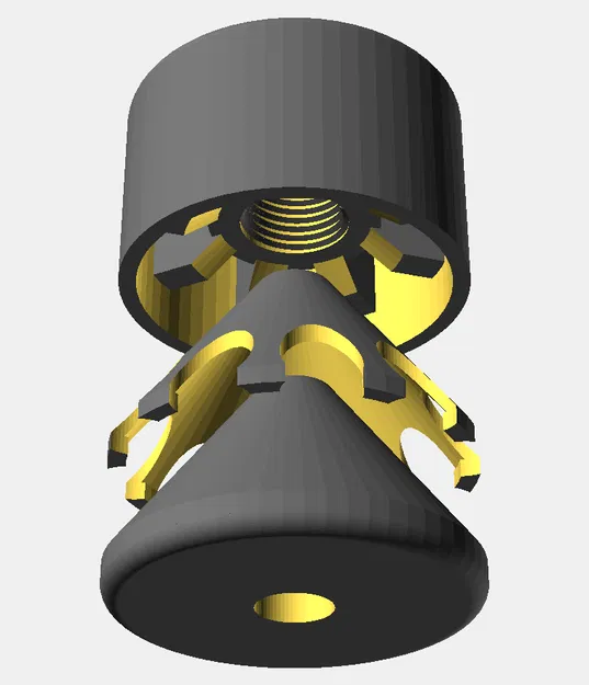 Atom Airgun Moderator 17, 22 & 25 Caliber (Bản in 3D) - Image 36