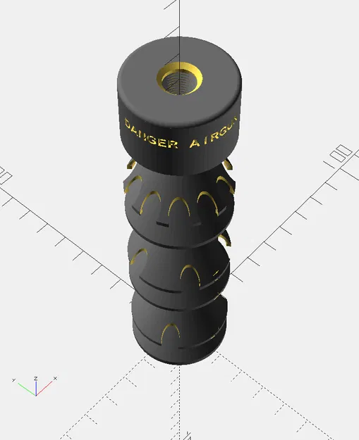 Phantom 177, 22 và 25 Caliber Airgun Moderator - Image 9