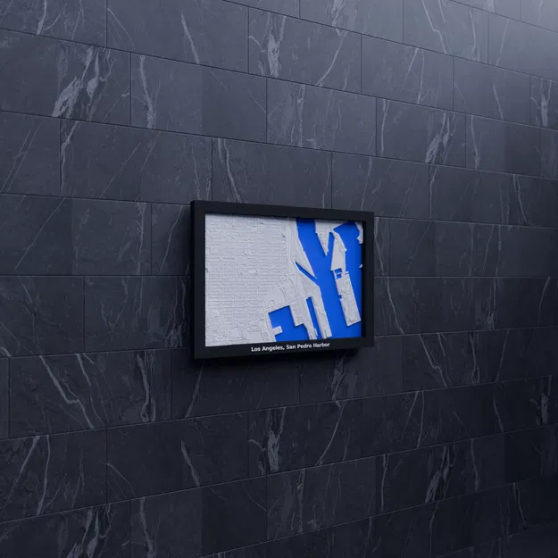 Los Angeles, San Pedro Harbor, Hoa Kỳ - Bản thu nhỏ 3D - Image 7