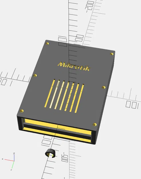 Vỏ Mikrotik RB133 Case (Indoor) cho bo RB133 gắn radio card - Image 4