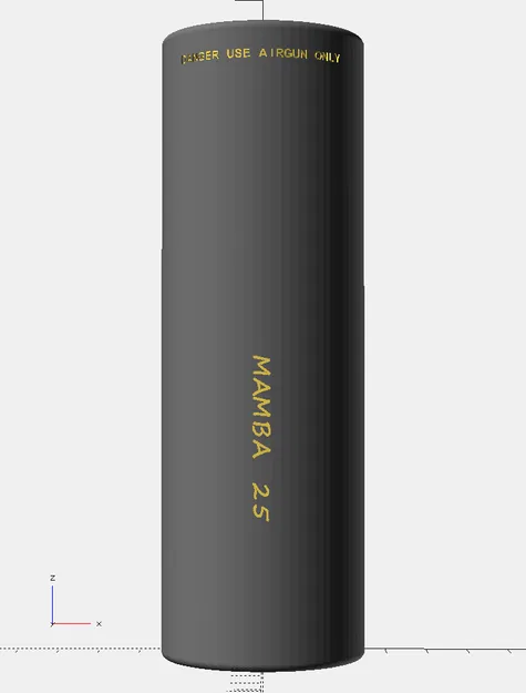 MAMBA Moderator/Suppressor cho Airgun cỡ 17, 22 và 25 caliber - Image 9