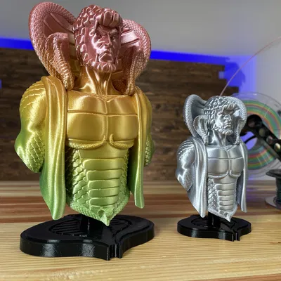 Serpentor từ GI Joe (mẫu in 3D)