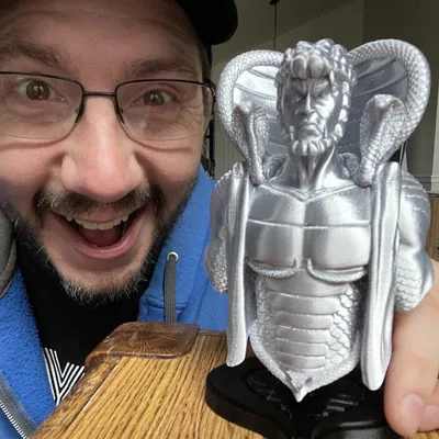 Serpentor từ GI Joe (mẫu in 3D)