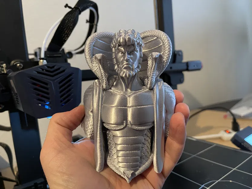 Serpentor từ GI Joe (mẫu in 3D) - Image 3