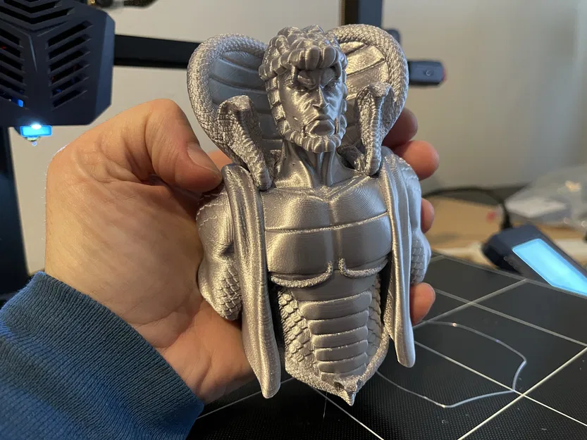 Serpentor từ GI Joe (mẫu in 3D) - Image 4