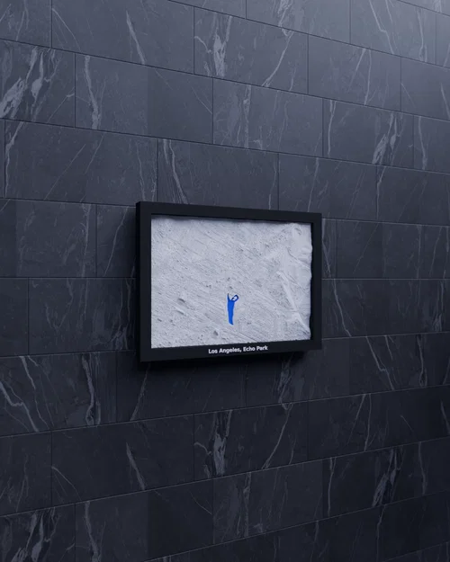 Mô hình thu nhỏ 3D Los Angeles, Echo Park, Hoa Kỳ - Image 2