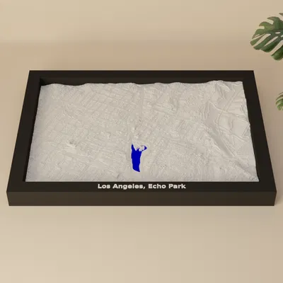 Mô hình thu nhỏ 3D Los Angeles, Echo Park, Hoa Kỳ