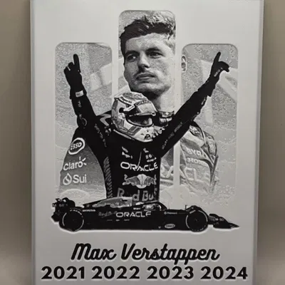 Max Verstappen - HueForge