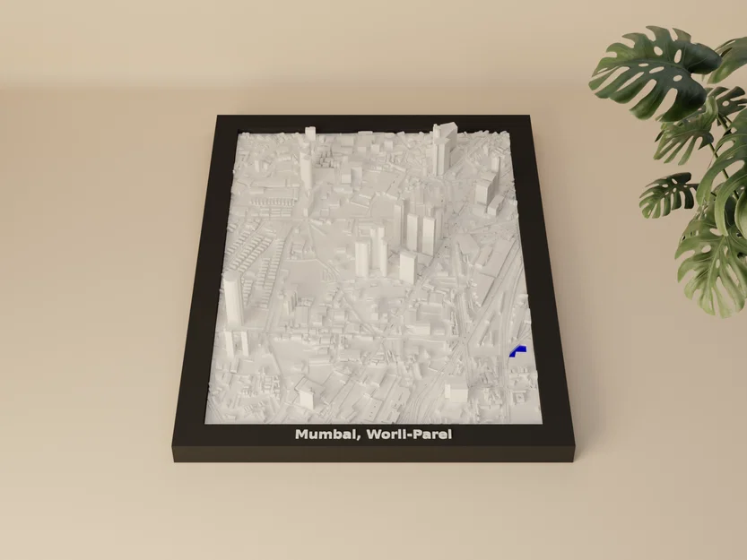 Mumbai, Worli-Parel, India - 3D Miniature - Image 3