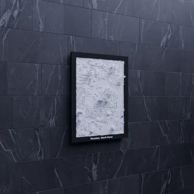 Mumbai, Worli-Parel, India - 3D Miniature