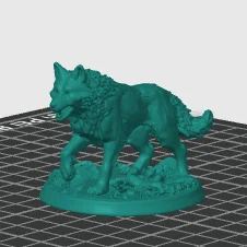 Mô hình Wolf DnD miniature