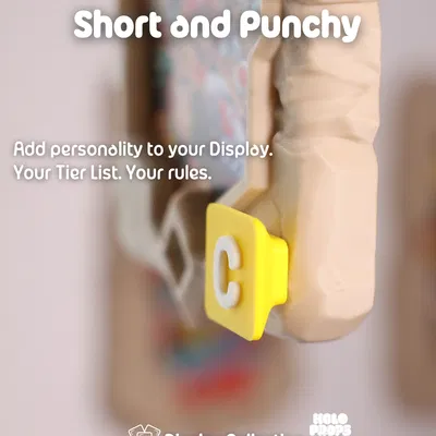 Tier List Badges | DISPLAY COLLECTION - Bộ phụ kiện