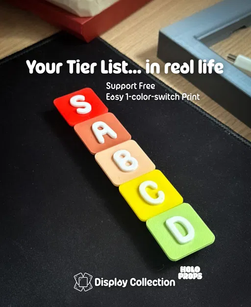 Tier List Badges | DISPLAY COLLECTION - Bộ phụ kiện - Image 5