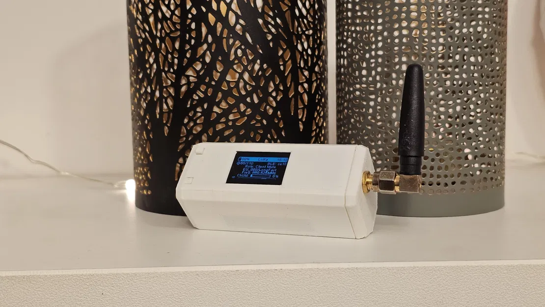 Case compact pin 18650 cho Heltec V4 (Heltec Lora32 V4) - Image 2